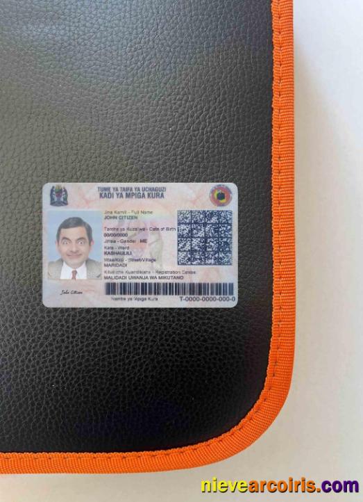 Tanzania identity card photolook